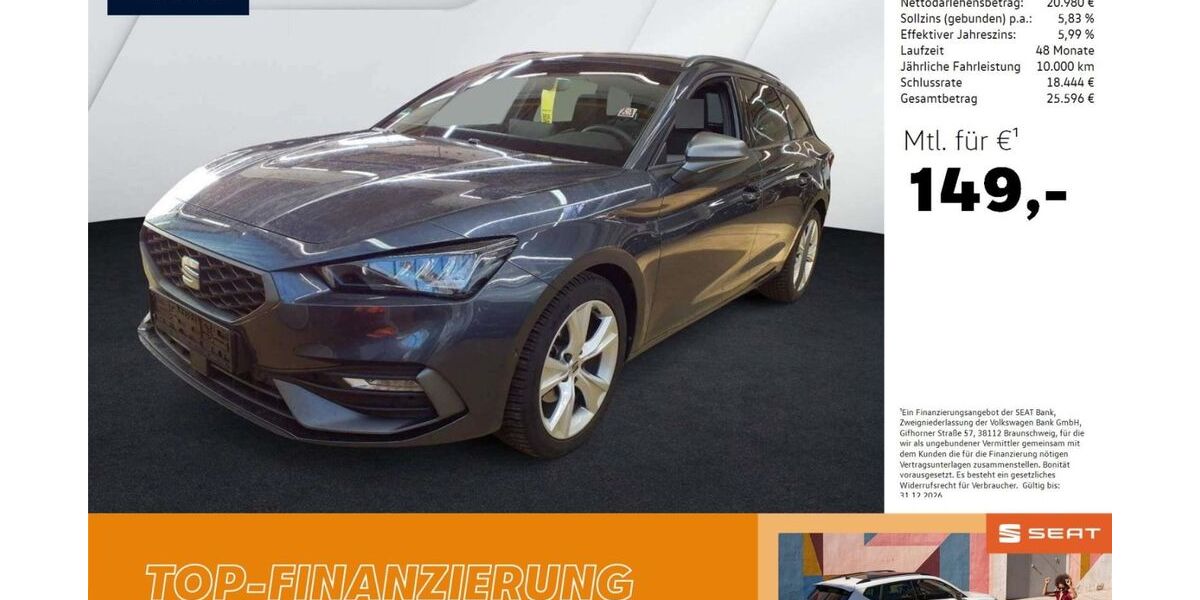 Seat Leon 10.286 km 26.480 &euro; Amberg 92224