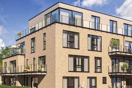 Pompöse Dachterrasse & elegante 4-Zimmerwohnung im NEUBAU, nahe der Schlebuscher City! 4 zimmer