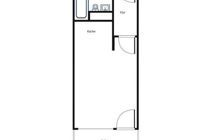 Ideal für Singles, Alleinstehende & Studenten - renoviertes Apartment mit Balkon