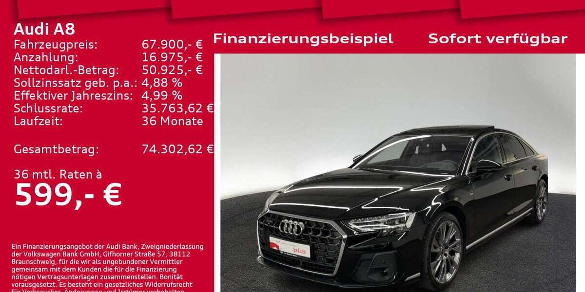 Audi A8 35.000 km 67.900 &euro; Berlin 10587