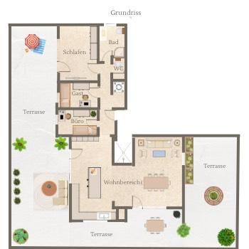 Einfamilienhaus Reutlingen Reutlingen (Kernstadt) - 4 Zimmer, 152 m&sup2;, 2.400&euro; | Angebot:26180609