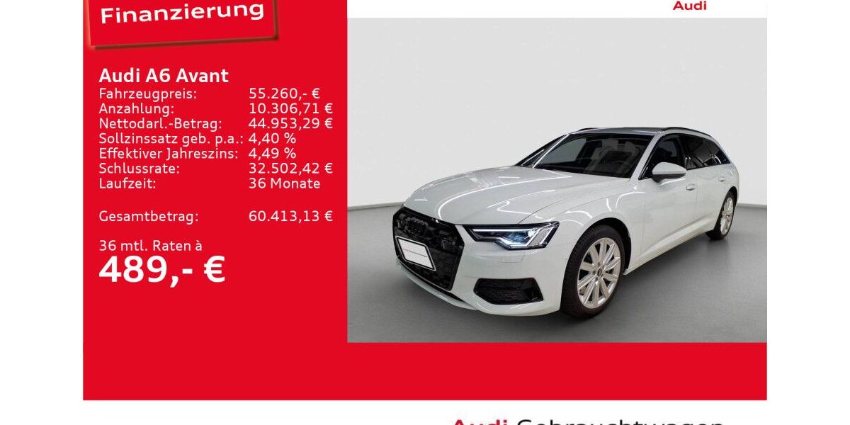 Audi A6 6.033 km 55.260 &euro; Ulm 89073