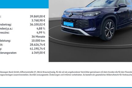 VW Tayron 10.377 km 38.439 &euro; Nordhausen 99734