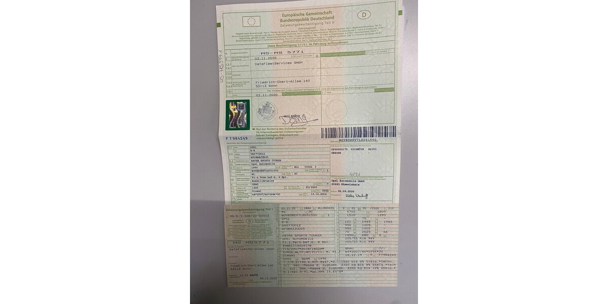 Opel Astra K Edition.Sports 1.5CDTI.NAVI.TEMPOMAT. 122.000 km 4.500 &euro; Hilden 40721