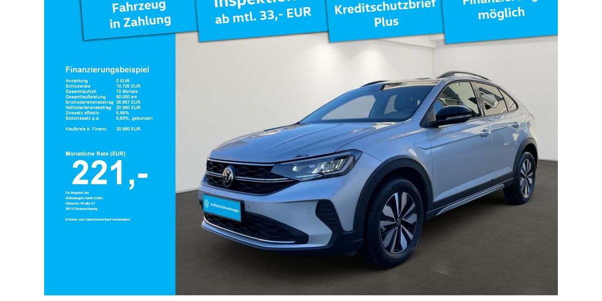 VW Taigo 1.695 km 20.550 &euro; Wangen im Allgäu 88239
