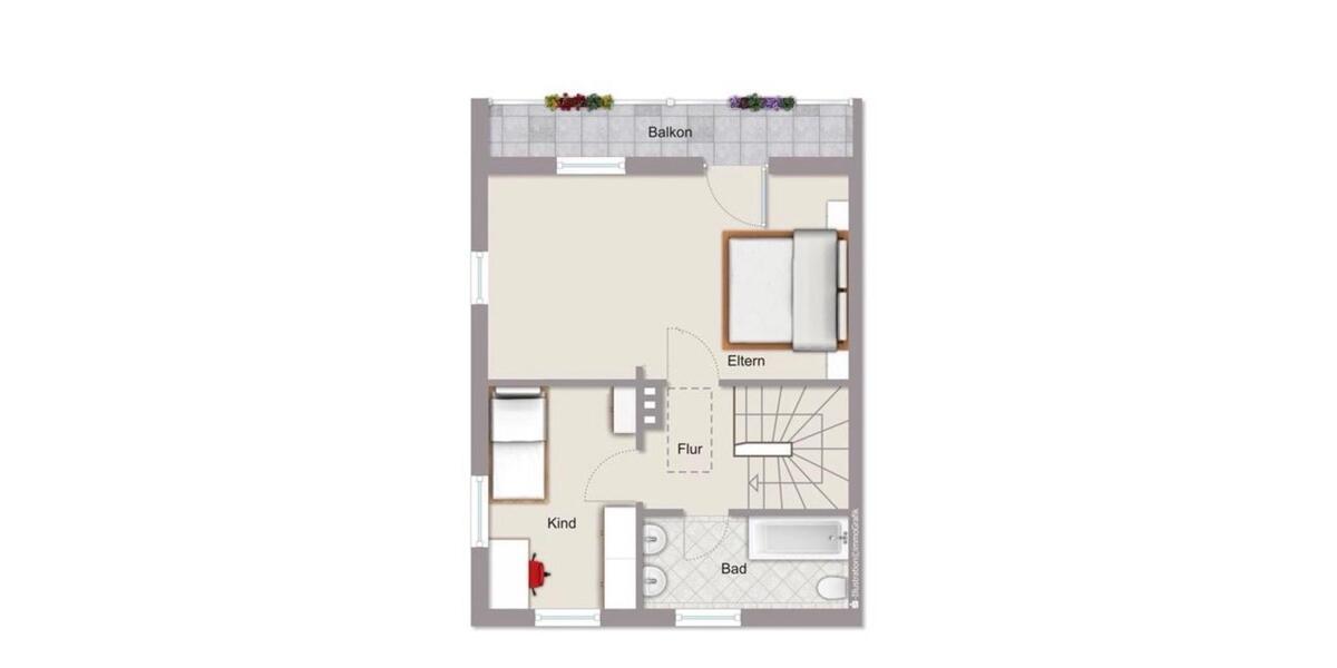 Reihenhaus Bielefeld Schildesche - 3 Zimmer, 90 m&sup2;, 1.290&euro; | Angebot:26196476