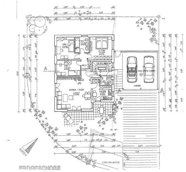 4 Zi. Wohnung im EG mit Garten und Terrasse 4 zimmer