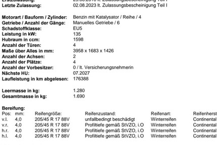 Mini Clubman 176.350 km 3.800 &euro; Kirchheim 36275