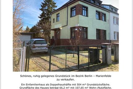 Grundstück mit Doppelhaushälfte zimmer