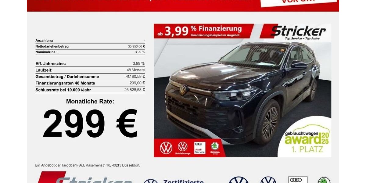 VW Tayron 23.779 km 35.949 &euro; Horn-Bad Meinberg 32805