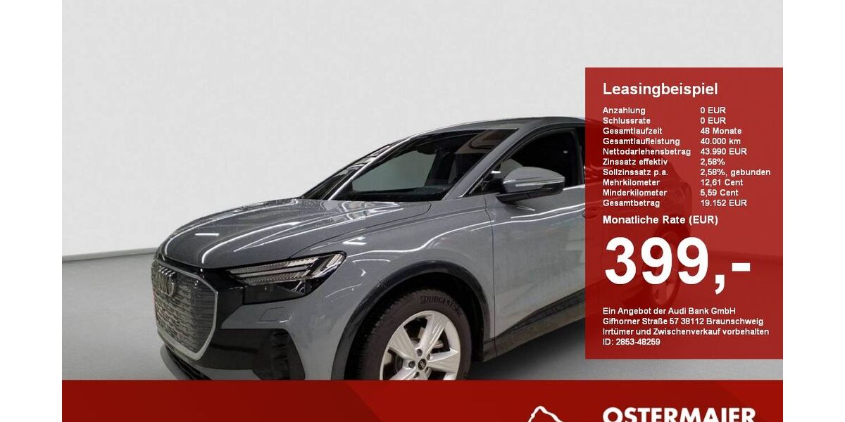 Audi Q4 e-tron 5.656 km 43.990 &euro; Mühldorf am Inn 84453