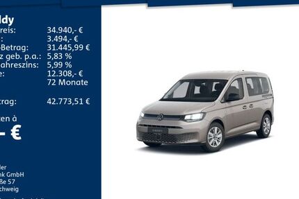 VW Caddy 23.280 km 34.940 € Mosbach 74821