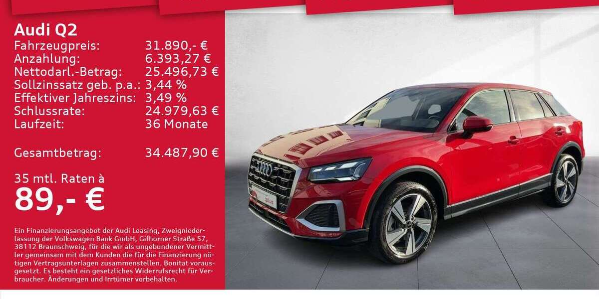 Audi Q2 8.012 km 31.450 &euro; Dresden 01067
