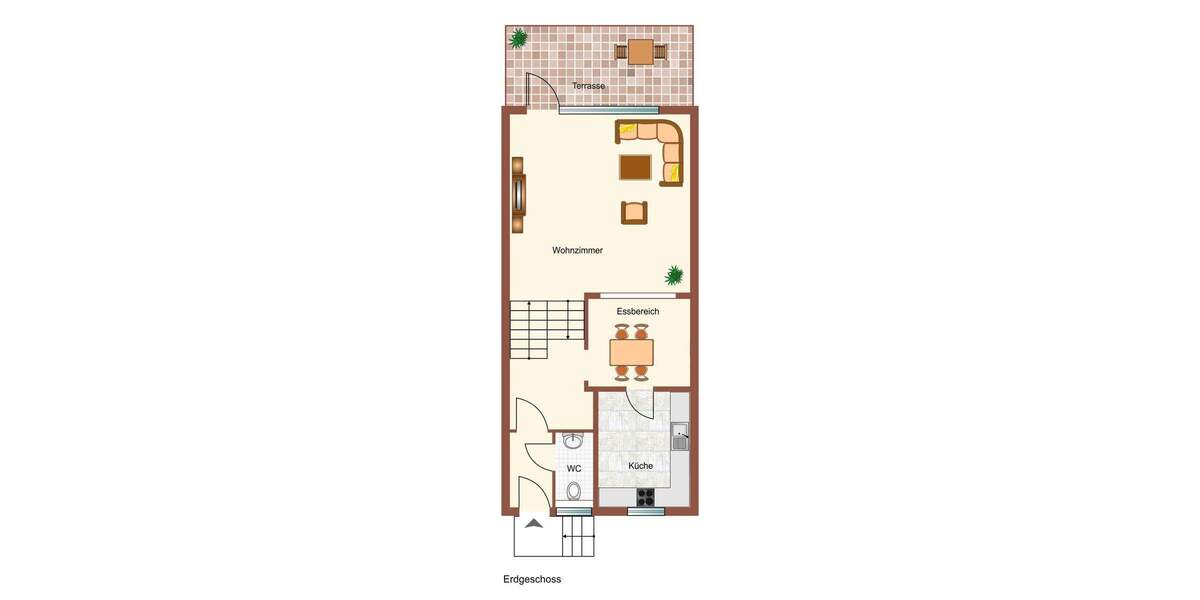 Reihenmittelhaus Bremerhaven Lehe - 4 Zimmer, 95 m&sup2;, 199.000&euro; | Angebot:25834542