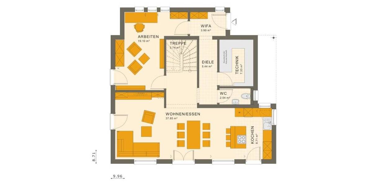 Einfamilienhaus Stutensee Friedrichstal - 6 Zimmer, 143 m&sup2;, 680.000&euro; | Angebot:26043414