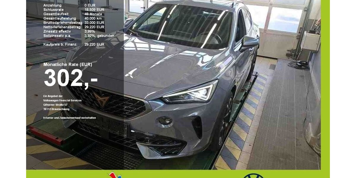 Cupra Formentor 17.156 km 28.720 &euro; Mainburg 84048