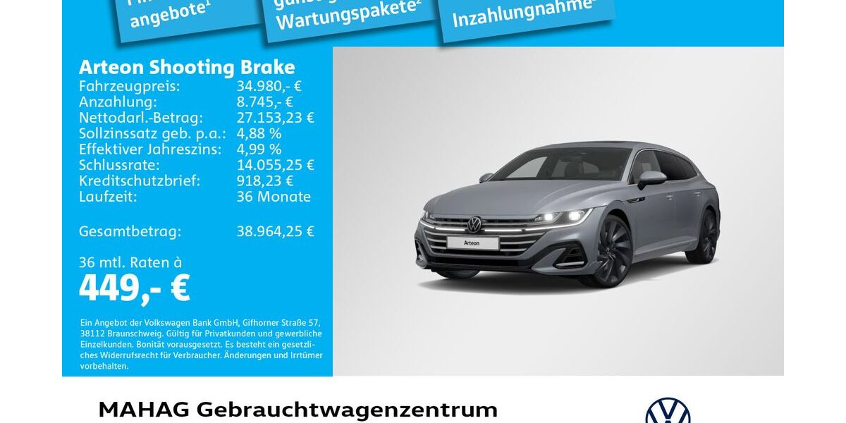 VW Arteon 25.833 km 34.980 &euro; München 80935