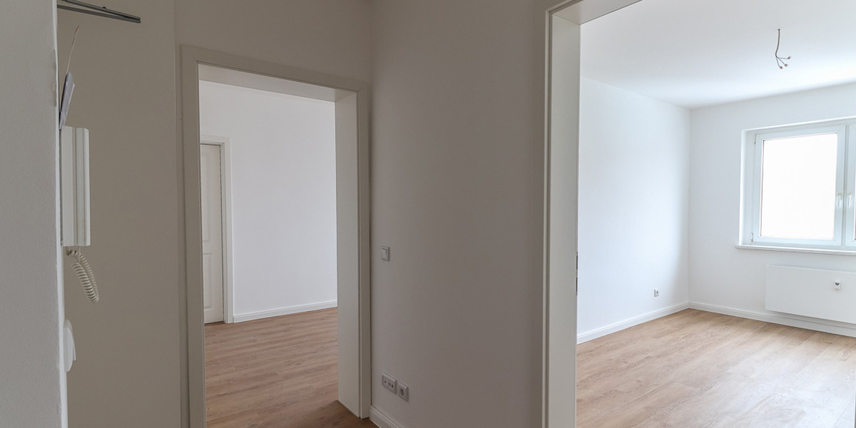 ERSTBEZUG NACH SANIERUNG + EUTRITZSCH + 3 RAUM MIT LOGGIA + AB SOFORT - Etagenwohnung Leipzig Eutritzsch | Angebot:26441991