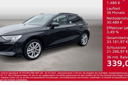 Audi A3 5.742 km 31.975 &euro; Bernsdorf 09337