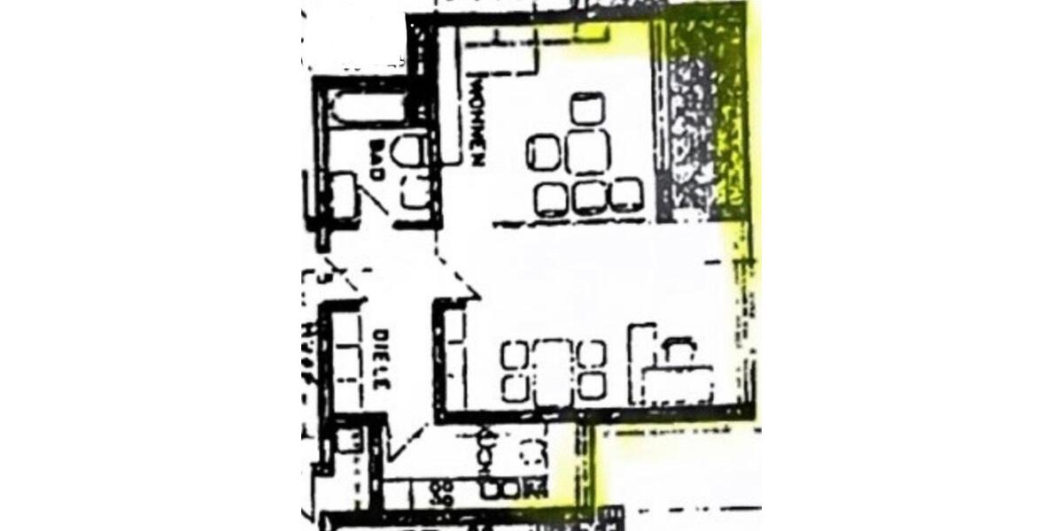 Etagenwohnung Münster Mitte-Süd - 2 Zimmer, 63 m&sup2;, 950&euro; | Angebot:26040976