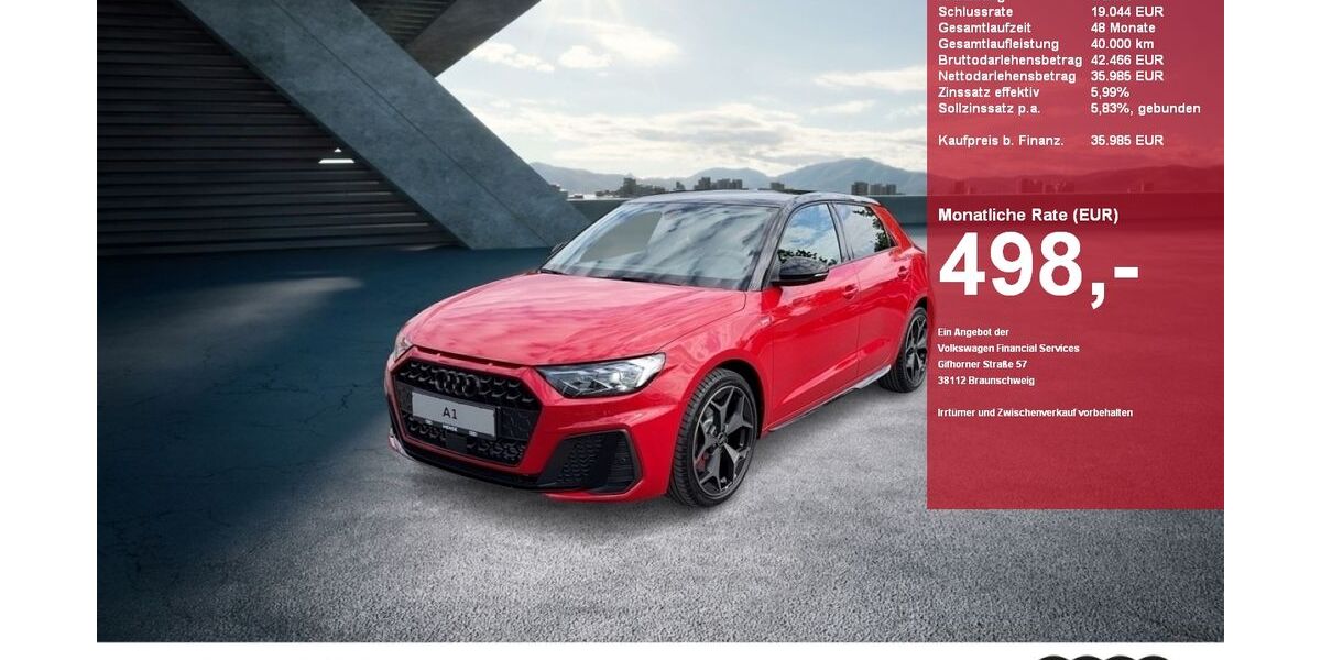Audi A1 7.500 km 34.785 &euro; Gütersloh 33330