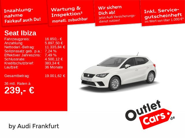 Seat Ibiza 7.365 km 16.850 &euro; Frankfurt am Main 60314