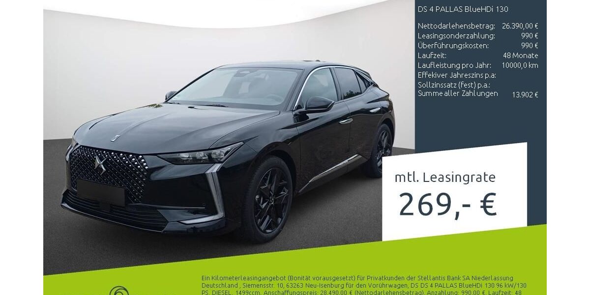 DS Automobiles DS4 5.562 km 26.590 &euro; Dortmund 44263