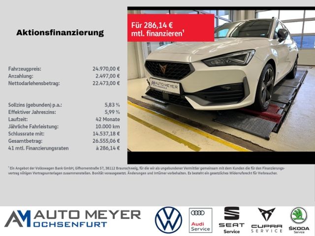 Cupra Leon 81.276 km 24.970 € Reichenberg 97234