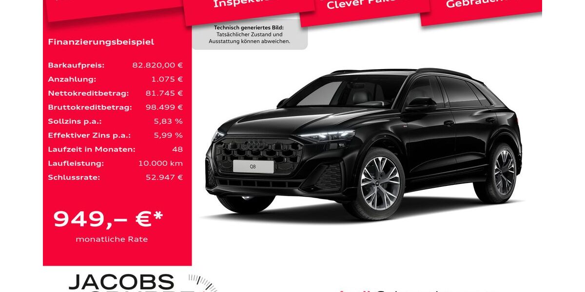 Audi Q8 9.863 km 81.420 &euro; Aachen 52078