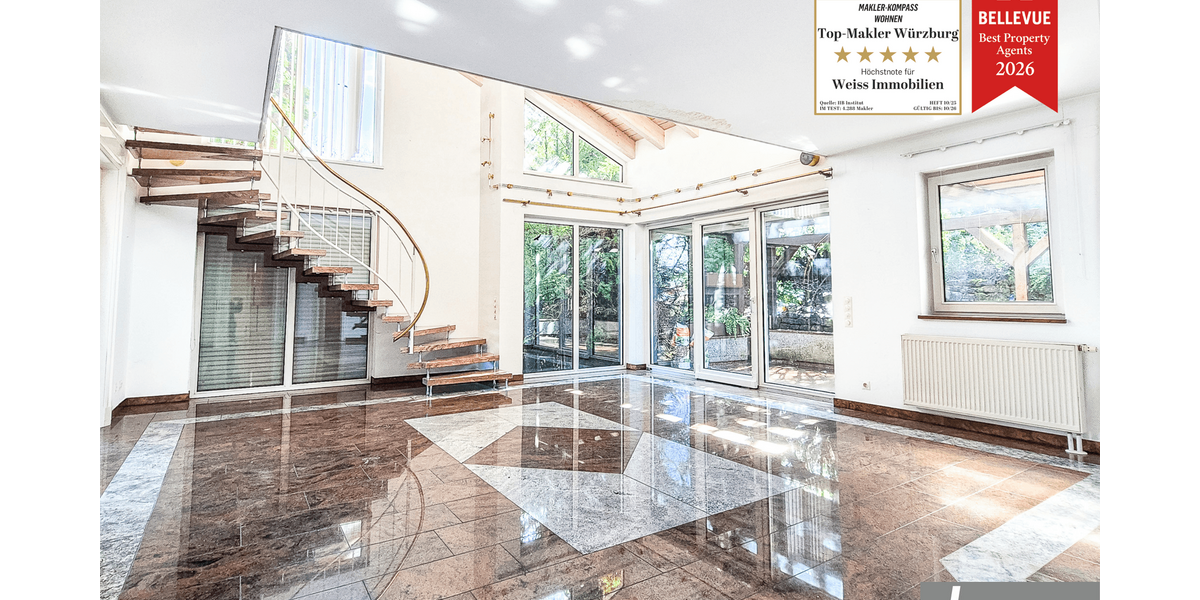 Etagenwohnung Höchberg - 5 Zimmer, 219 m&sup2;, 899.500&euro; | Angebot:26110397