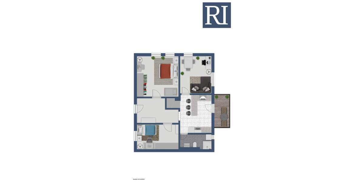 Etagenwohnung Veitshöchheim - 3 Zimmer, 86 m&sup2;, 376.160&euro; | Angebot:25927658