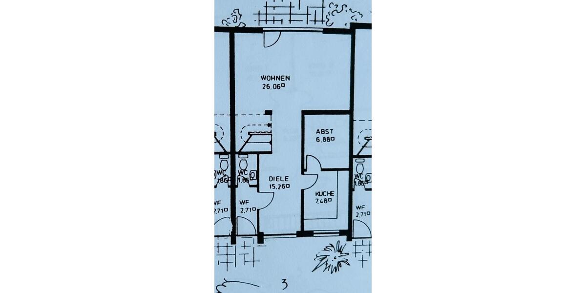 Reihenhaus Oyten - 4 Zimmer, 110 m&sup2;, 1.400&euro; | Angebot:26296315