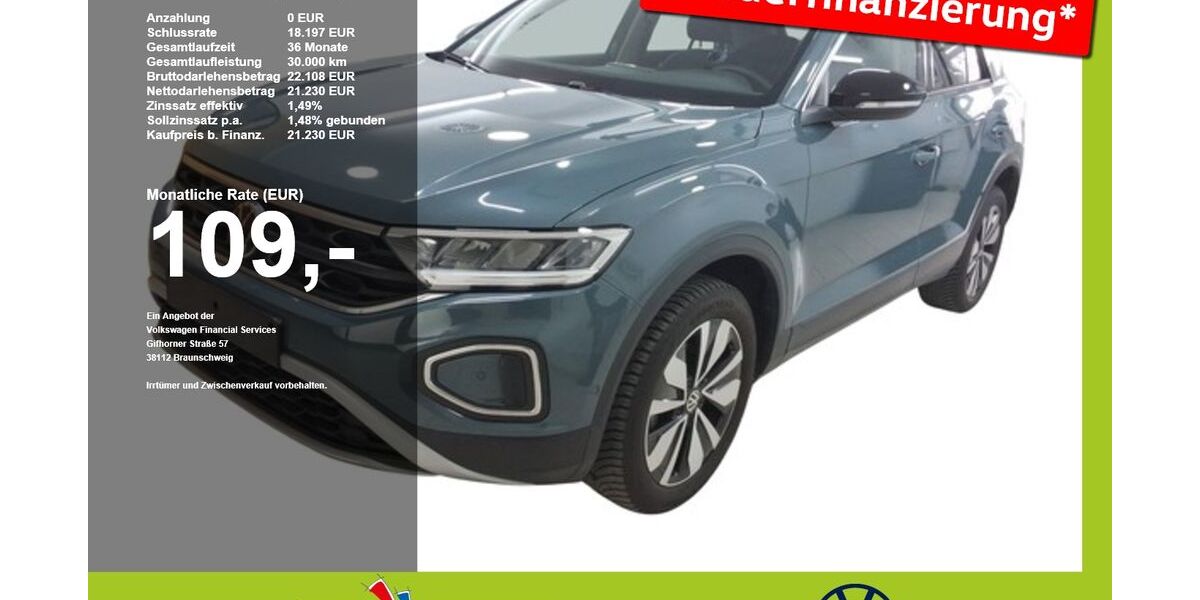VW T-Roc 15.000 km 21.120 &euro; Mainburg 84048