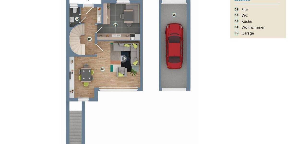 Einfamilienhaus Freilassing - 5 Zimmer, 130 m&sup2;, 535.000&euro; | Angebot:26418780
