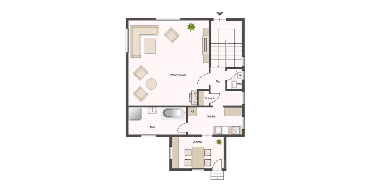 Einfamilienhaus Bietigheim-Bissingen Bietigheim - 3 Zimmer, 90 m&sup2;, 399.000&euro; | Angebot:25608436