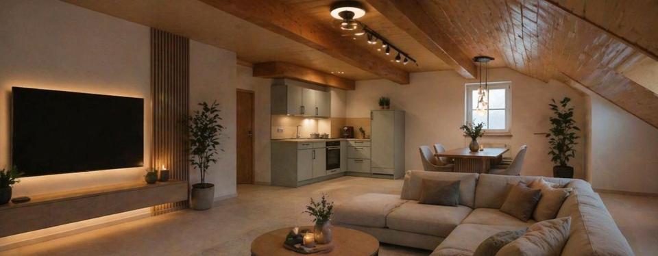 Dachgeschoßwohnung Gars am Inn Au am Inn - 2 Zimmer, 50 m&sup2;, 800&euro; | Angebot:26251091