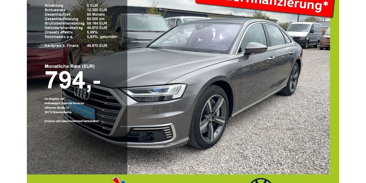 Audi A8 60.000 km 48.870 &euro; Mainburg 84048