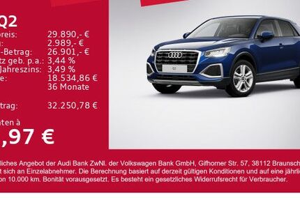 Audi Q2 7.569 km 29.480 &euro; Gersthofen 86368