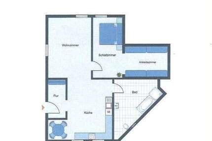 Schöne altersgerechte Eigentumswohnung in bester Lage von Rudolstadt 2 zimmer