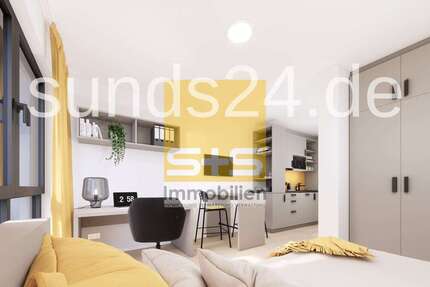 Wohnung zum Mieten in Marburg 595 € 23 m² 1 zimmer