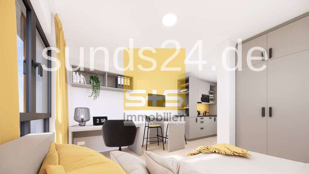 Wohnung zum Mieten in Marburg 595 € 23 m² 1 zimmer