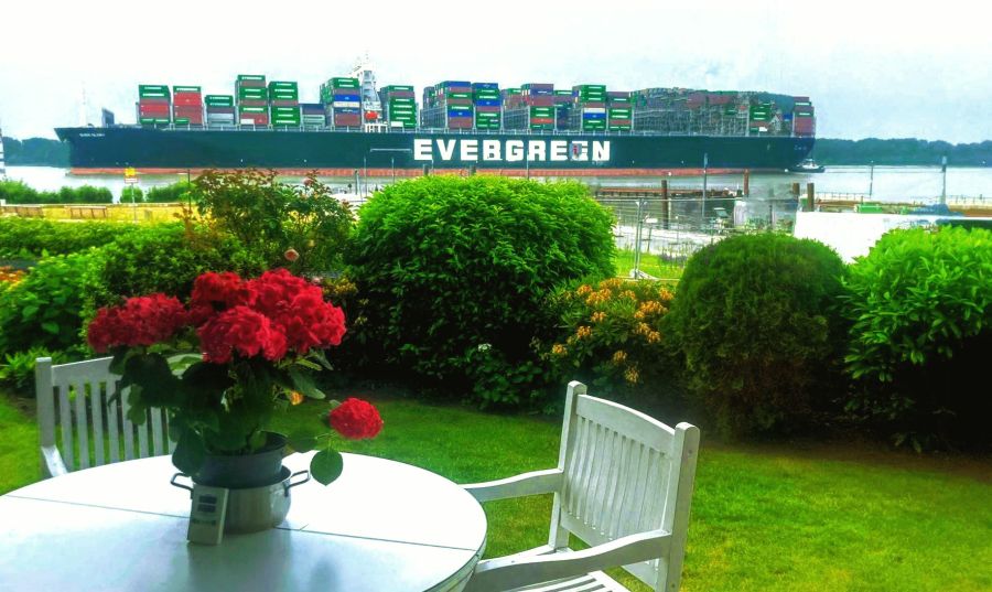 Provisionsfrei* Elbe bei Hamburg, moderne Terrassenwohnung, am Wasser, Elbblick, - 3- Wedel | Angebot:27064092