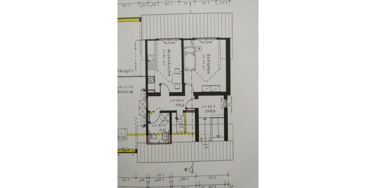 NUR für REFERENDARE oder Lehrkräfte - voll möblierte Wohnung 2 zimmer