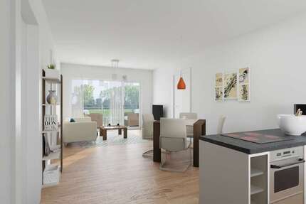 Wohnung Ulm-Wiblingen Wiblingen - 3 Zimmer, 76 m&sup2;, 412.614&euro; | Angebot:26316837