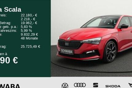 Skoda Scala 66.700 km 22.180 € Gersthofen 86368