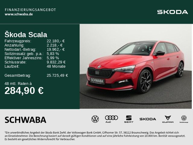 Skoda Scala 66.700 km 22.180 € Gersthofen 86368
