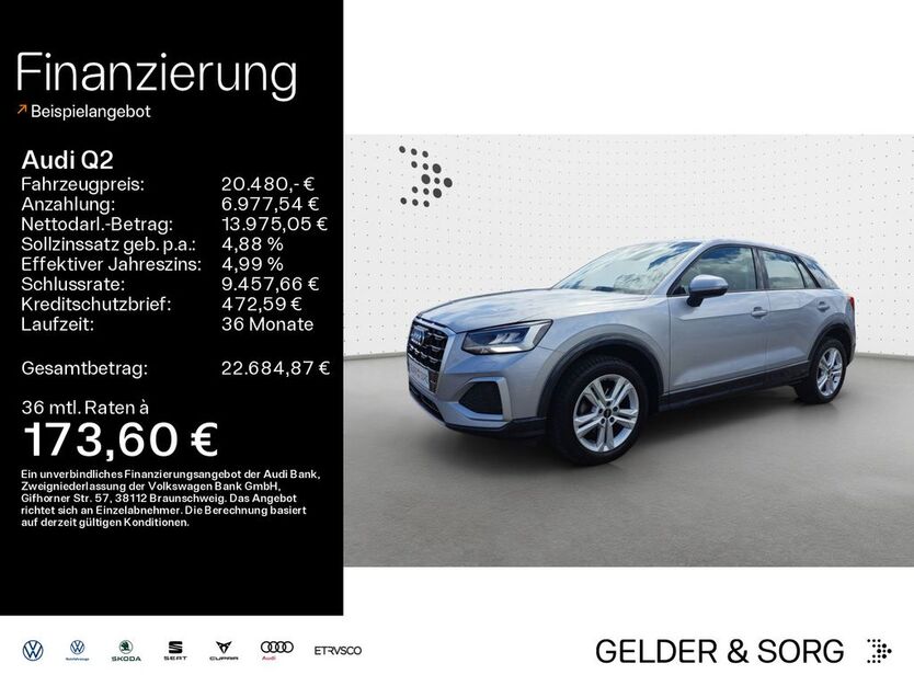 Audi Q2 31.850 km 20.480 € Lichtenfels 96215