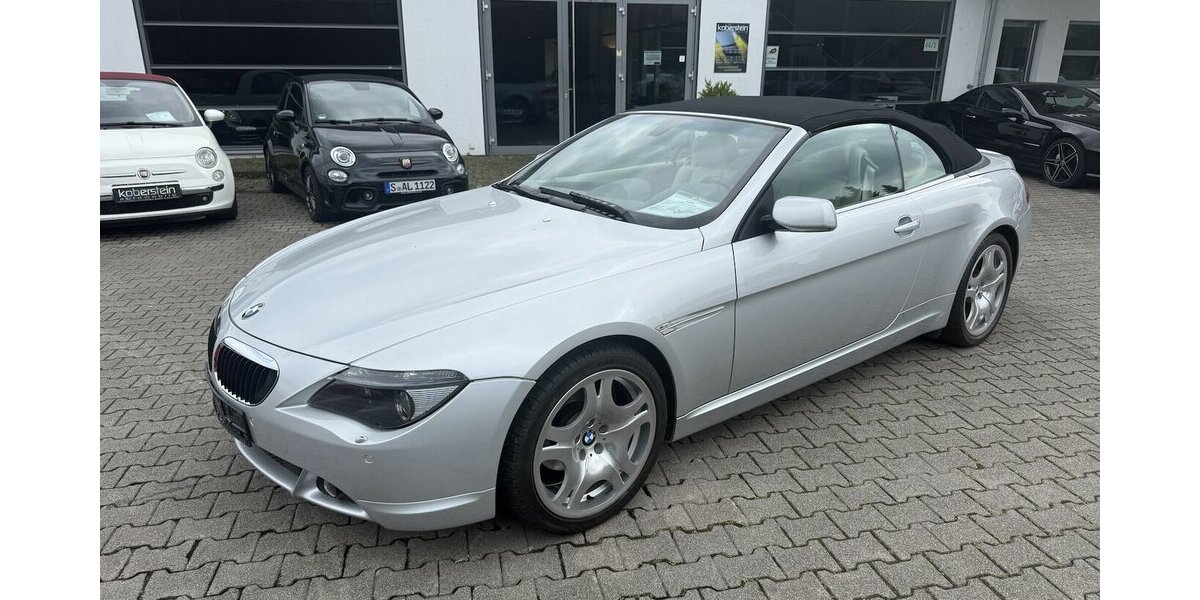 BMW 630i Cabrio*1.Hand,deutsch,Automatik,Leder,Navi 92.336 km 14.850 &euro; Schorndorf 73614