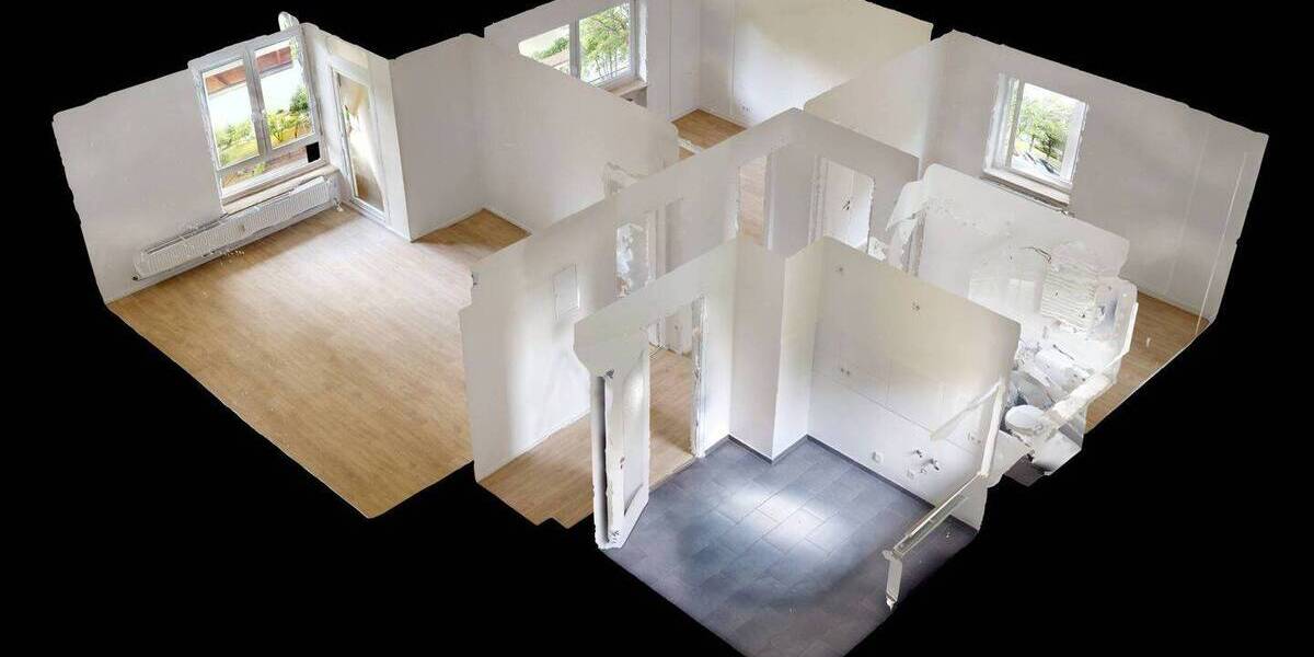 Etagenwohnung Roding Kienholz - 3 Zimmer, 71 m&sup2;, 590&euro; | Angebot:26797777