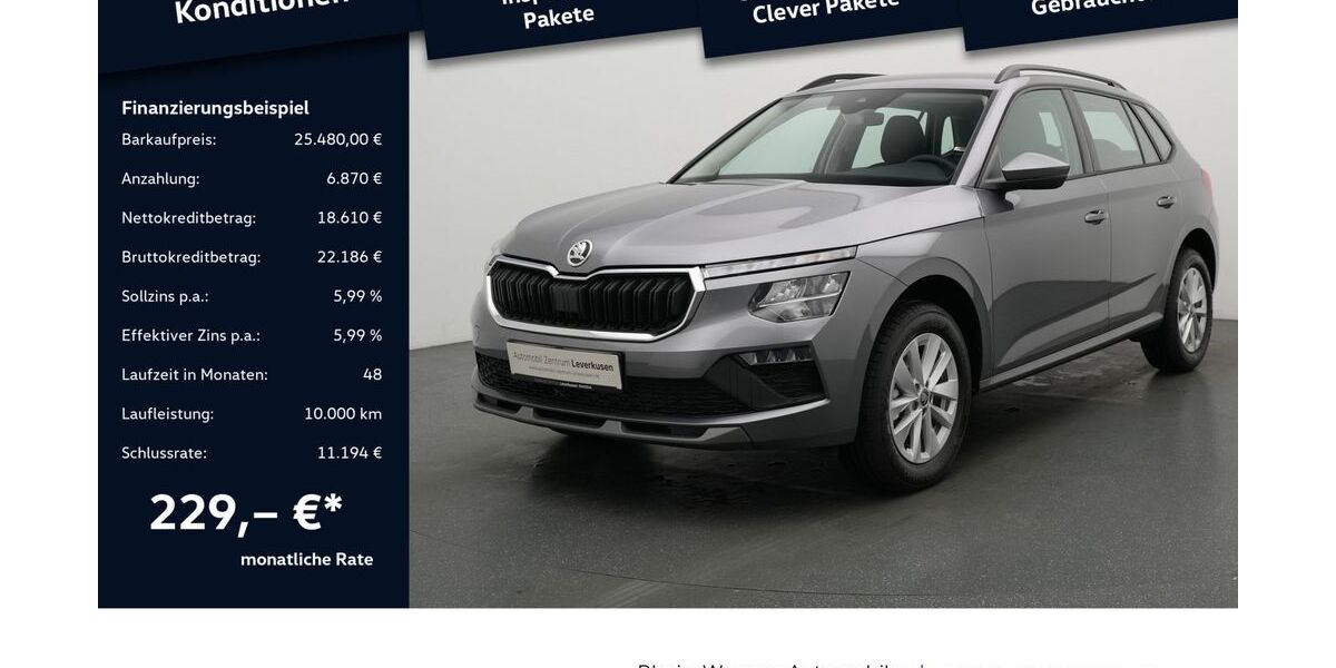 Skoda Kamiq 9.980 km 25.480 € Leverkusen 51379